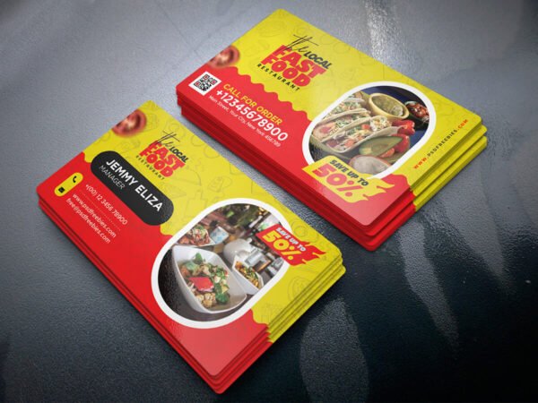Food-and Restaurant Creative Business Cards 20