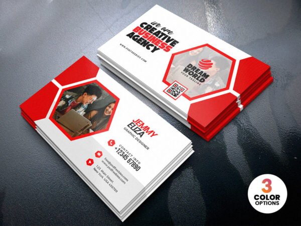Modern Geometric Business Cards 7
