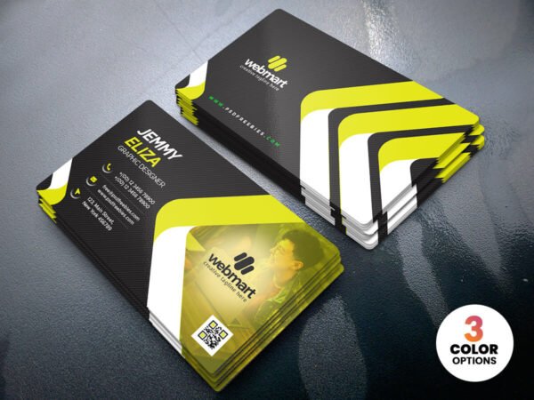 Clean Modern Business Cards 25